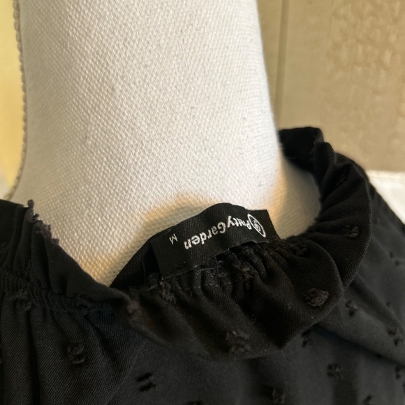 Pretty Garden Black Midi Dress - Picture 13 of 14